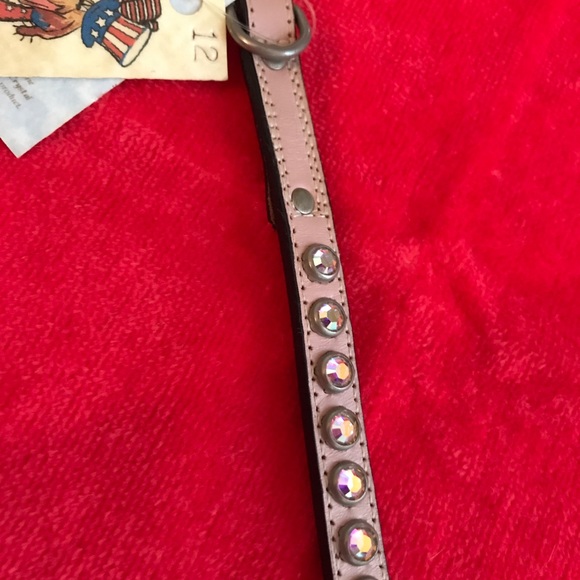 Woof Wear dog collar, 12” Pink - Picture 3 of 4